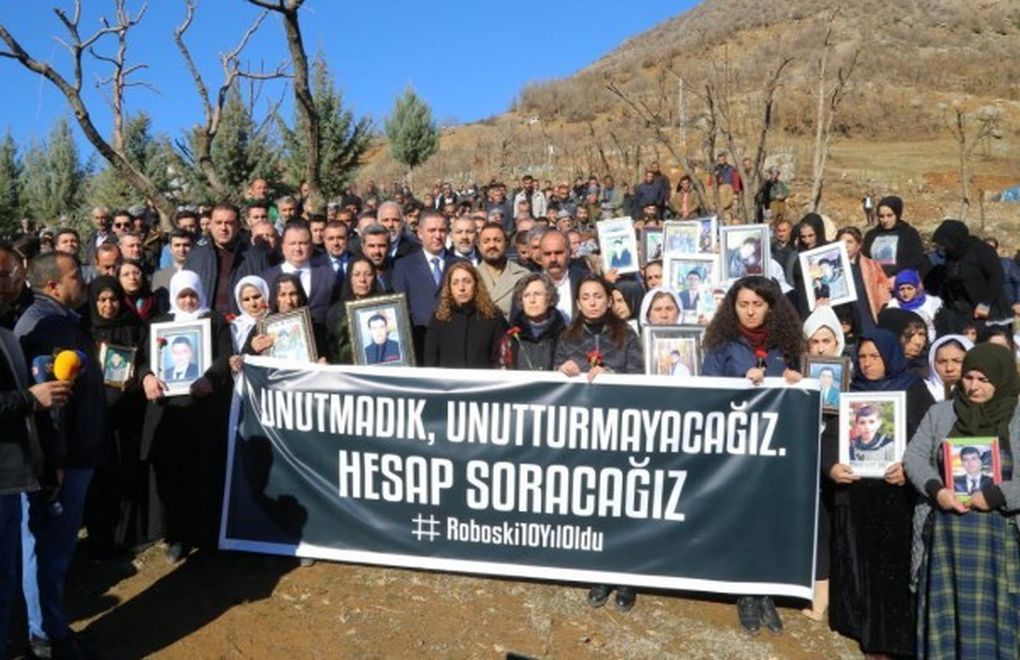 Roboski Katliamı'nda ölenler anıldı